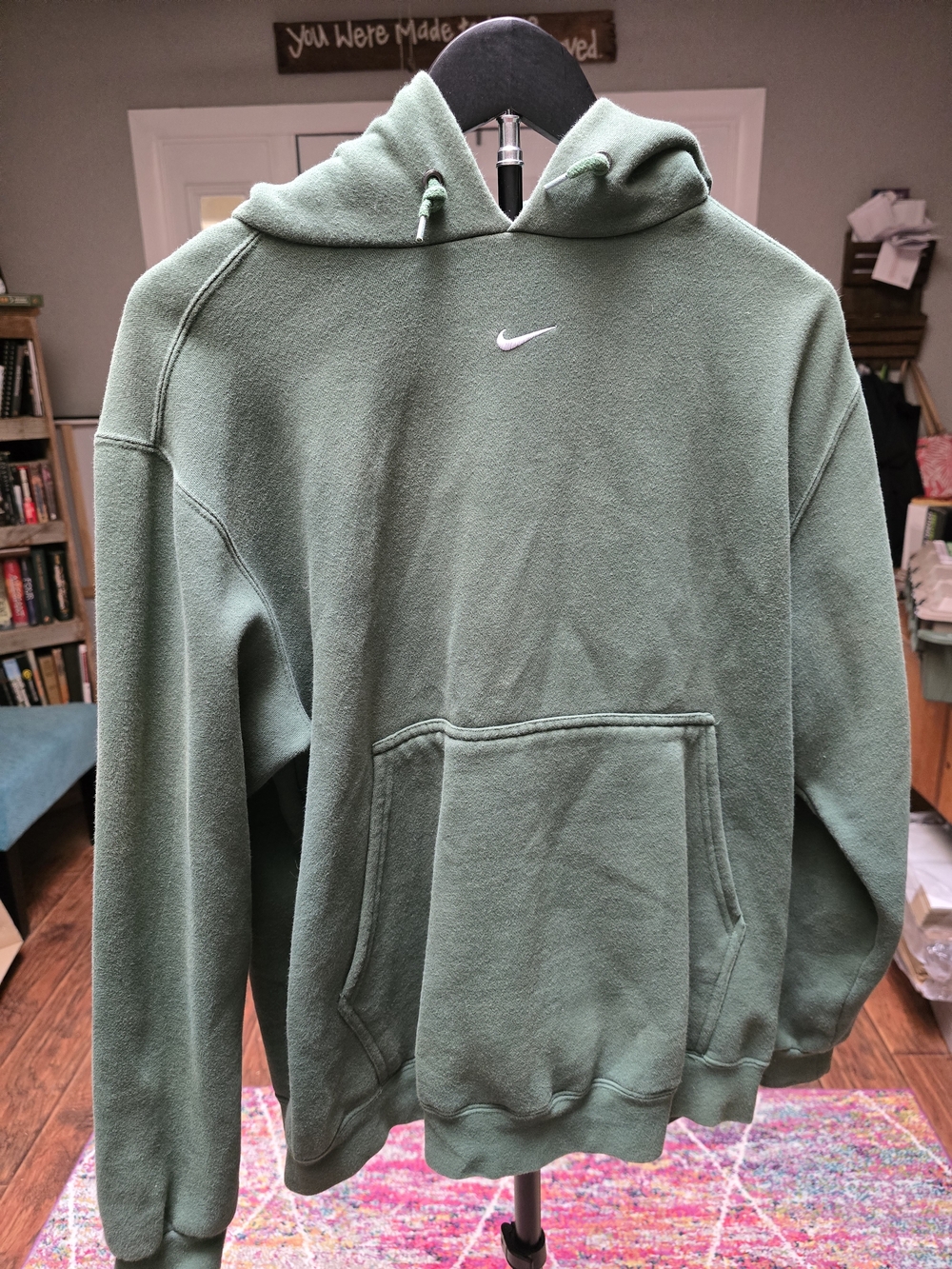 Nike Olive Green Hoodie